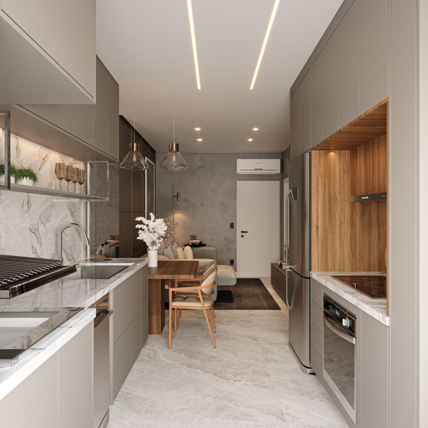 Apartamento para Venda em Foz do Iguaçu, Centro, 2 dormitórios, 1 banheiro, 1 vaga