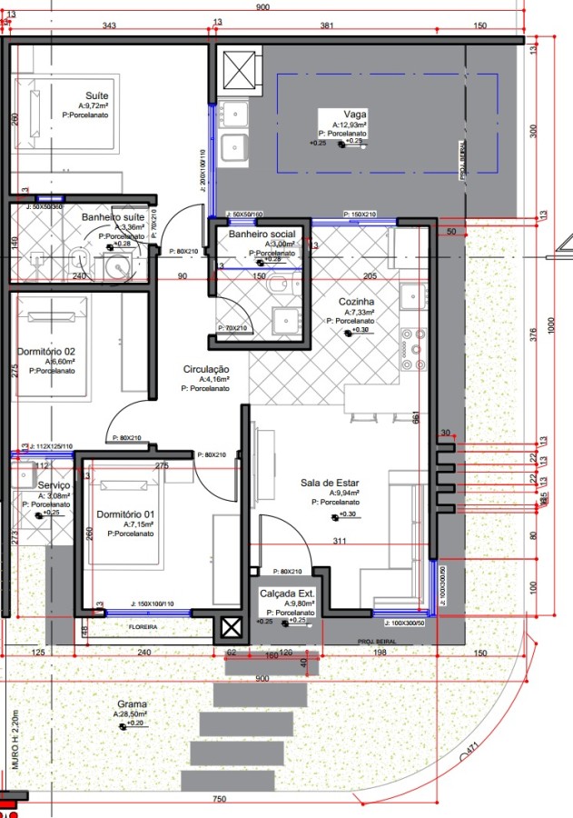 Casa / Sobrado para Venda em Foz do Iguaçu, Vila Maria, 3 dormitórios, 1 suíte, 2 banheiros, 1 vaga
