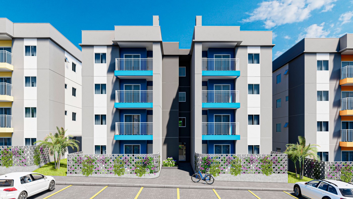 Apartamento para Venda em Foz do Iguaçu, Jardim Nacional, 2 dormitórios, 1 banheiro, 1 vaga