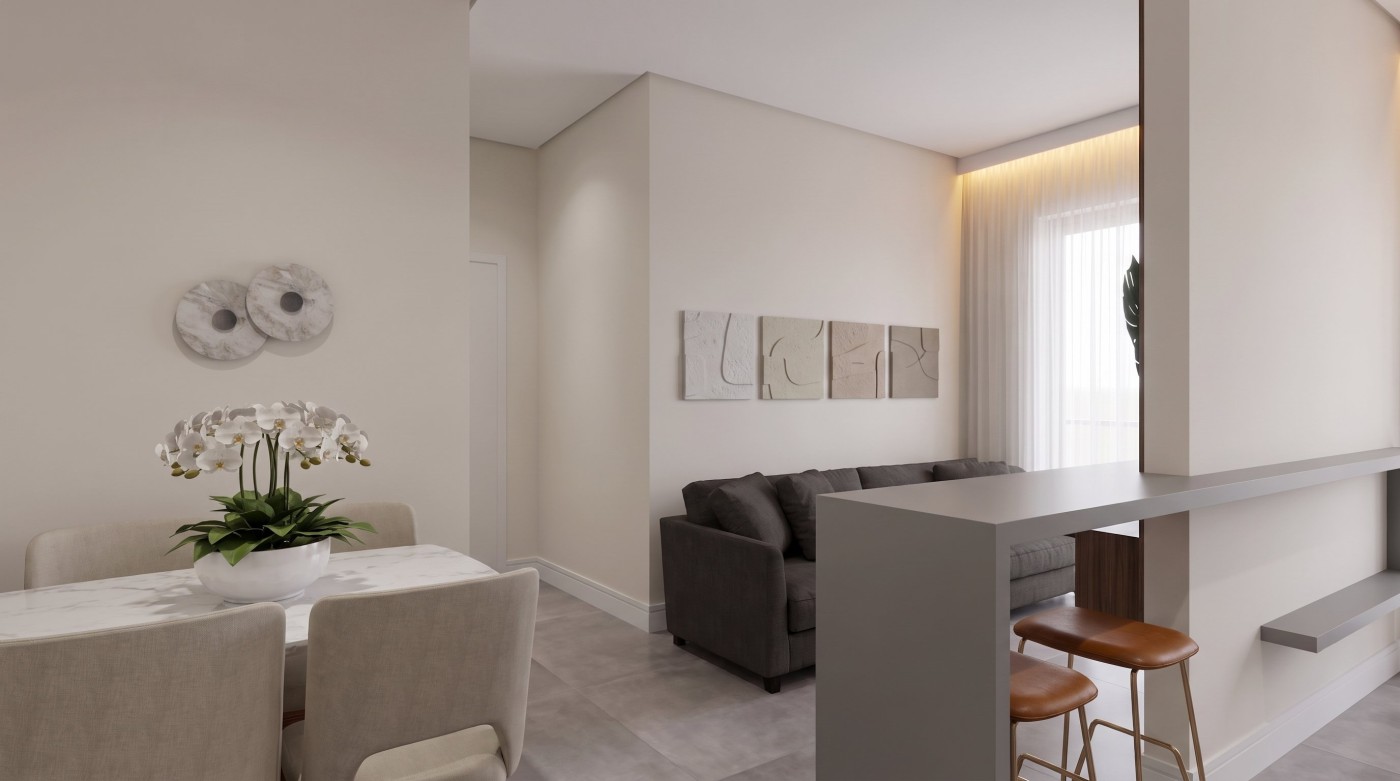 Apartamento para Venda em Foz do Iguaçu, Jardim Lancaster, 2 dormitórios, 1 suíte, 2 banheiros, 1 vaga