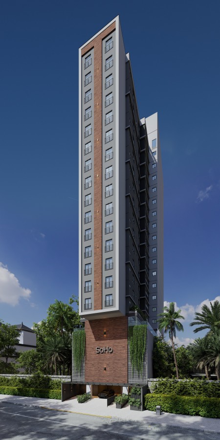 Apartamento à venda com 1 quarto, 55m² - Foto 2