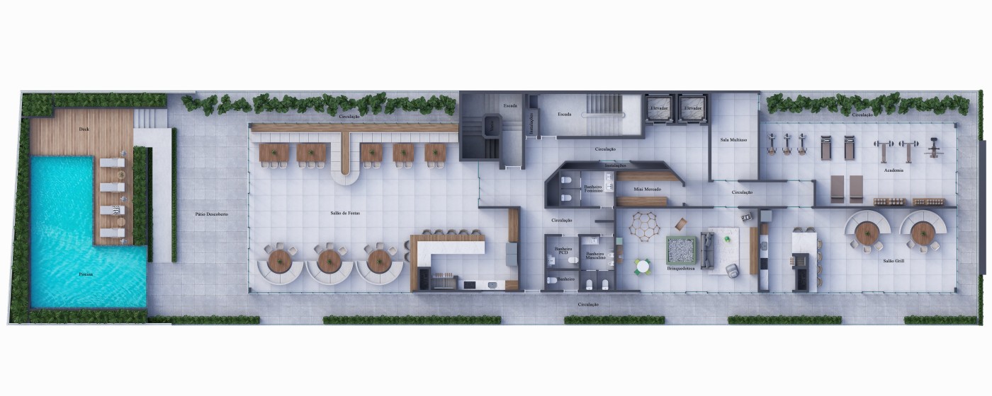 Apartamento à venda com 1 quarto, 55m² - Foto 5