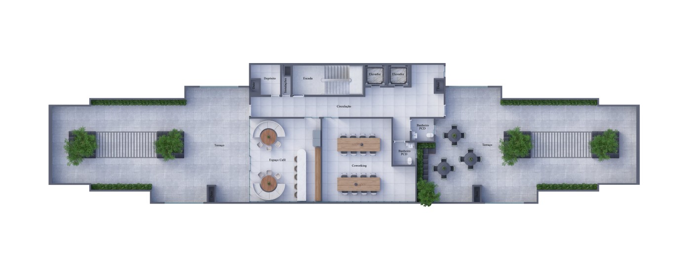 Apartamento à venda com 1 quarto, 55m² - Foto 6