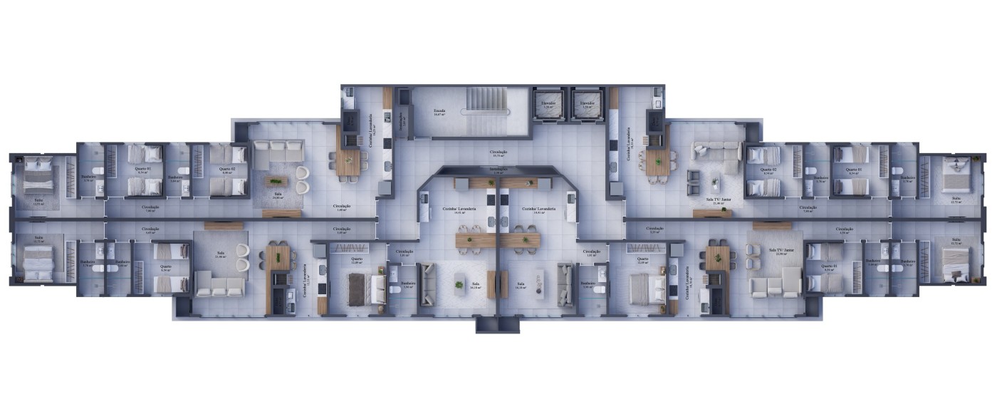 Apartamento à venda com 3 quartos, 98m² - Foto 4