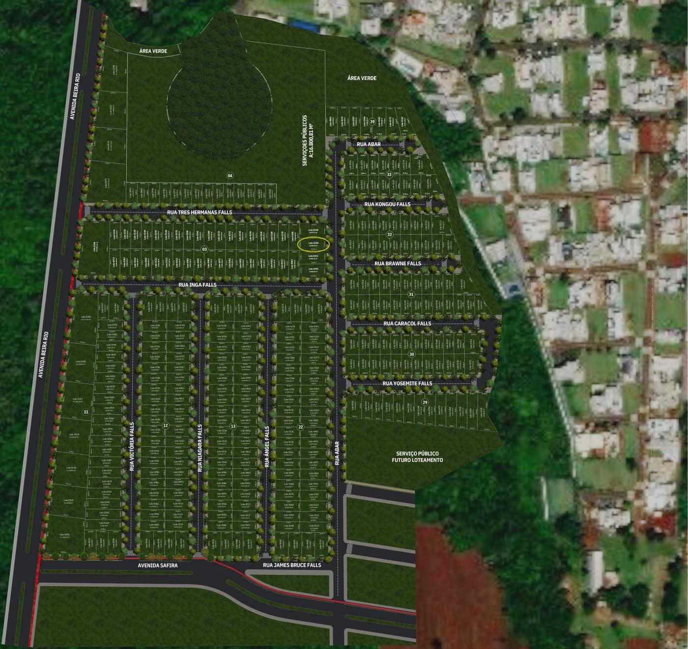 Terreno para Venda em Foz do Iguaçu, Três Fronteiras
